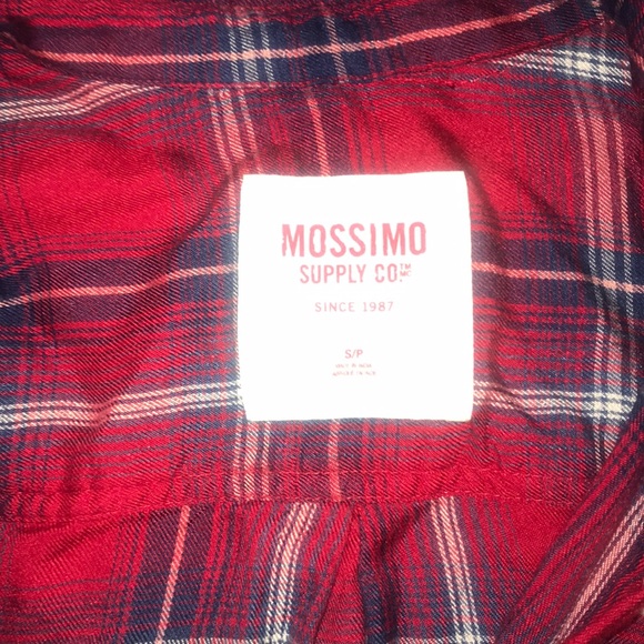 Red and blue Mossimo flannel - Picture 3 of 4